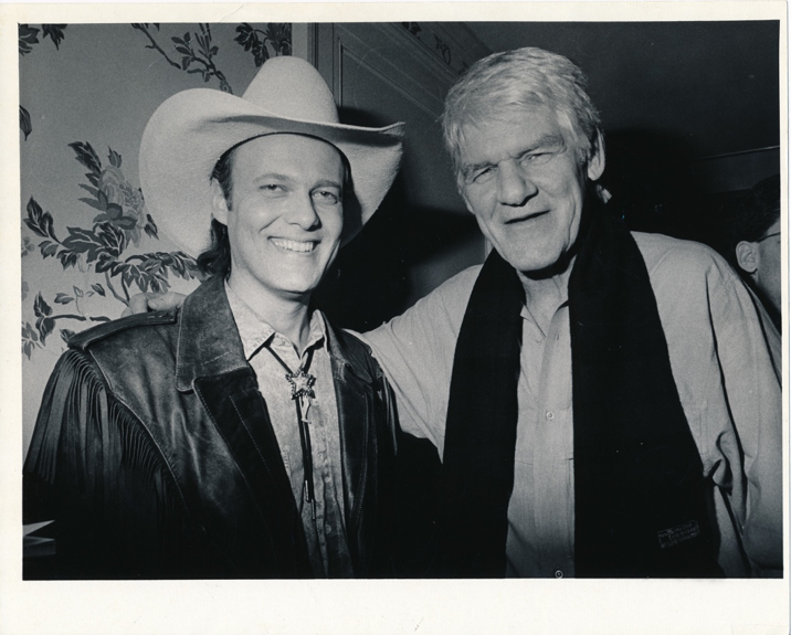 Ricky Van Shelton and Harlan Howard, whose 1987 recording of 'Life Turned Her That Way' went to number one