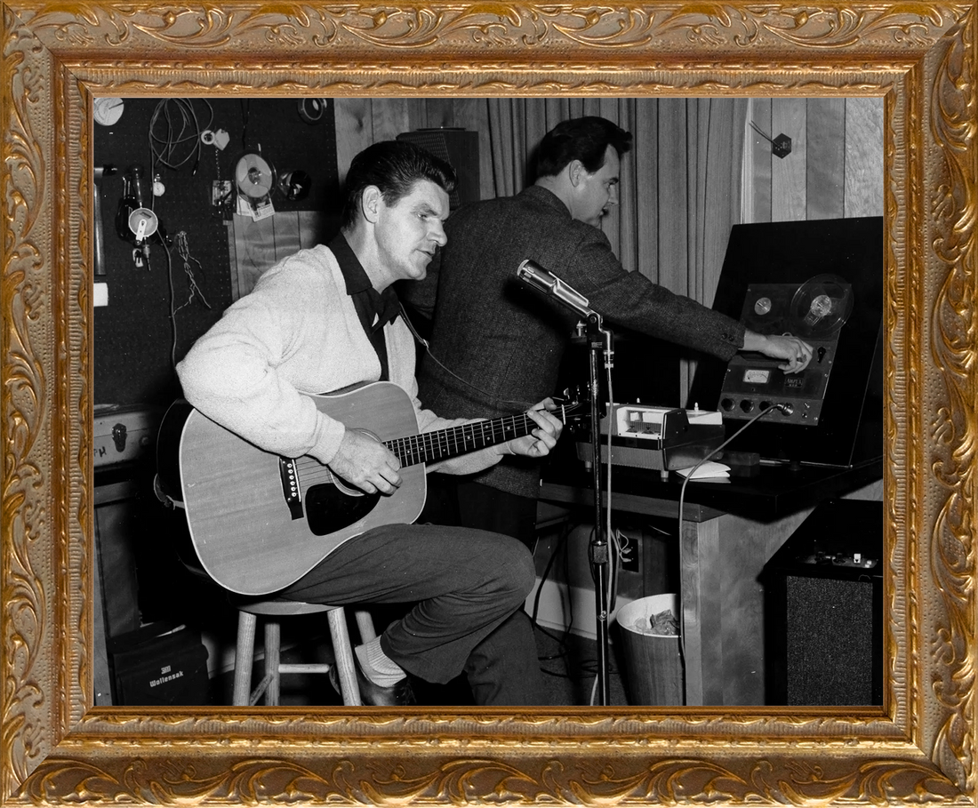 Portrait of Harlan Howard, Nashville songwriter, 1927 to 2002