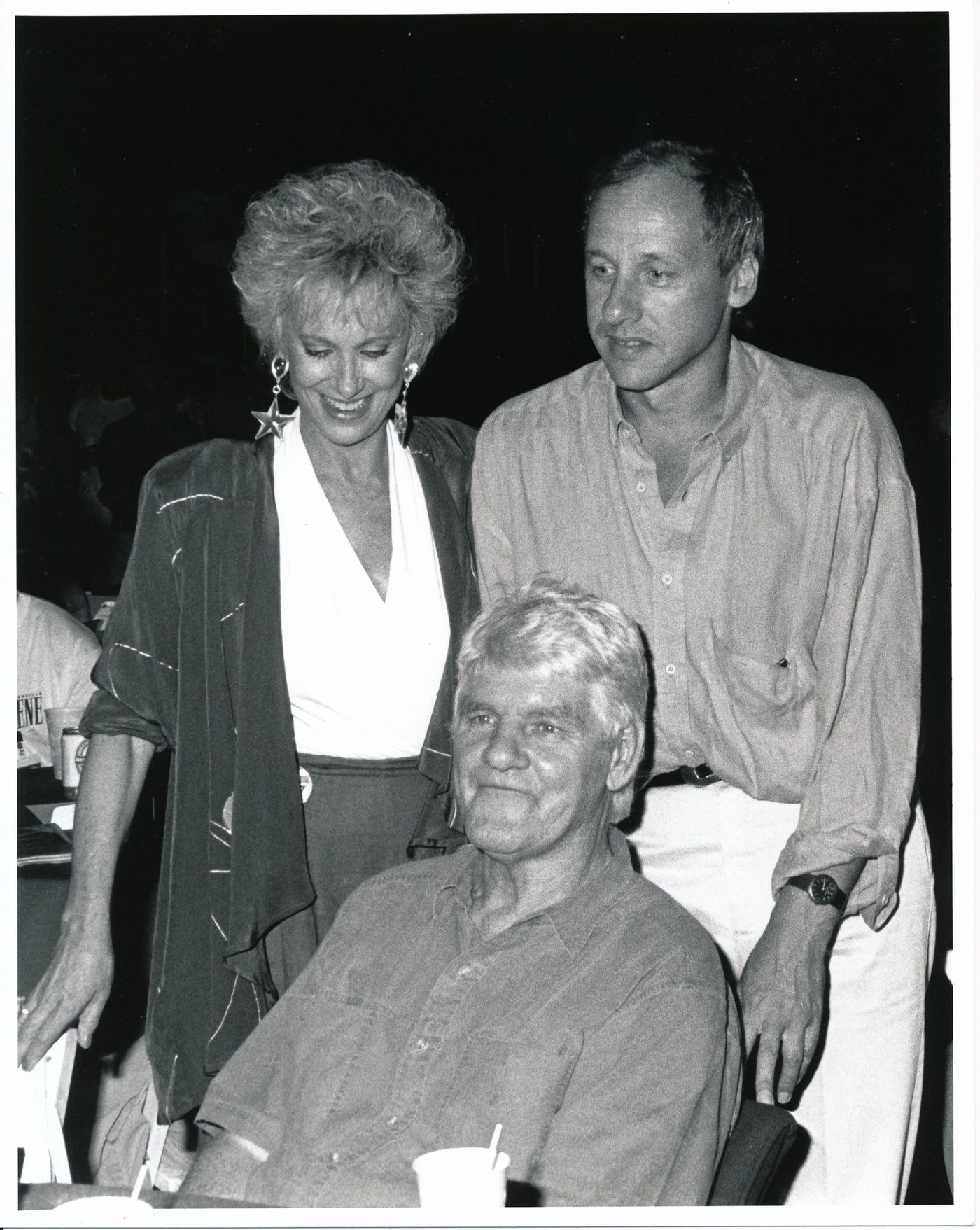 Tammy Wynette, Mark Knopfler and Harlan Howard at the Birthday Bash