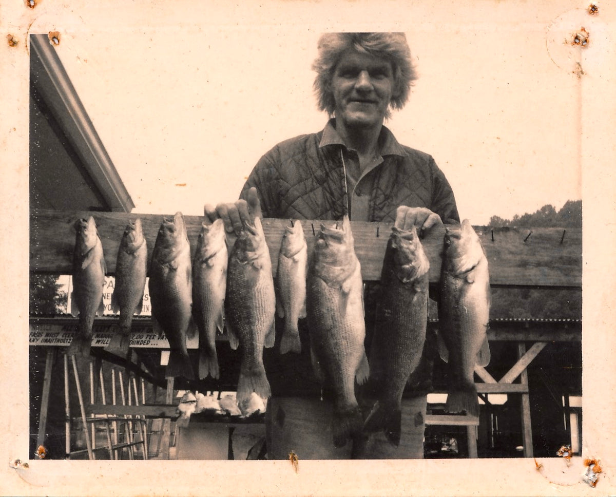 Harlan Howard at Center Hill Lake, where he fished from Thursday afternoon on