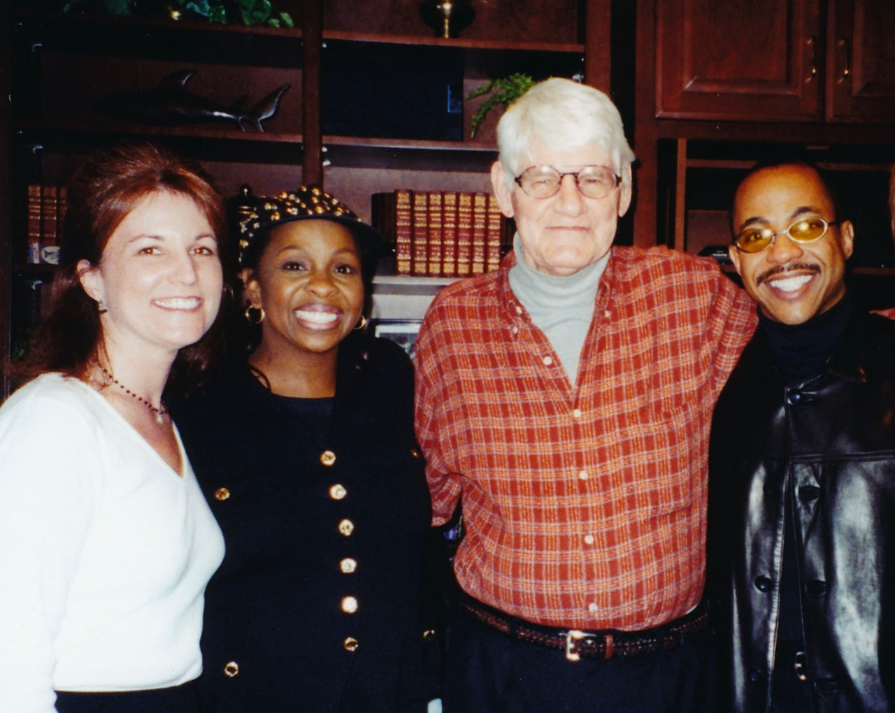 Melanie Howard, Gladys Knight, Harlan Howard and Gladys Knight's son Jimmy Newman