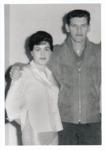 Harlan Howard with Patsy Cline, who took his I Fall to Pieces to number one
