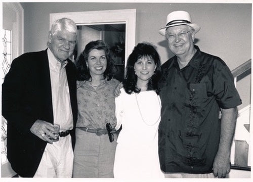 Harlan and Melanie Howard with John D. and Susie Loudermilk