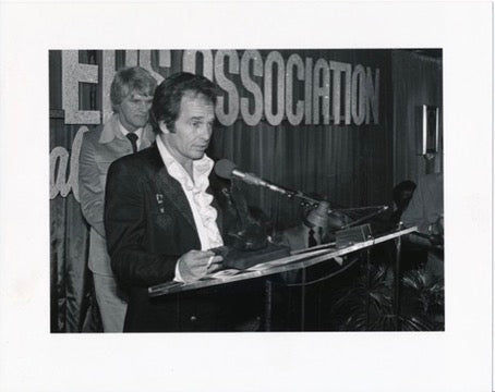 Harlan Howard inducting Merle Haggard into the Nashville Songwriters Hall of Fame