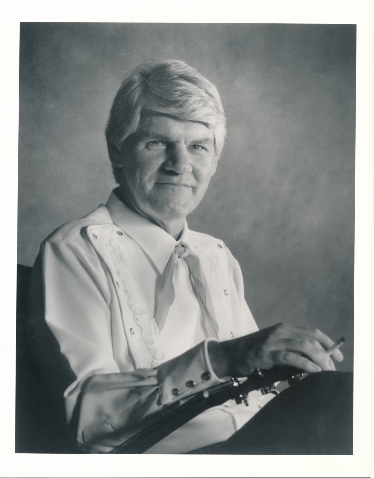 Harlan Howard publicity photograph from the early 1980s
